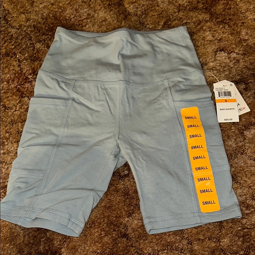 Nike Light Blue Bike Shorts